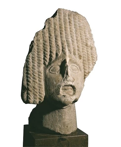 Tragic mask from the Greek colony of Emporion (6th-3rd