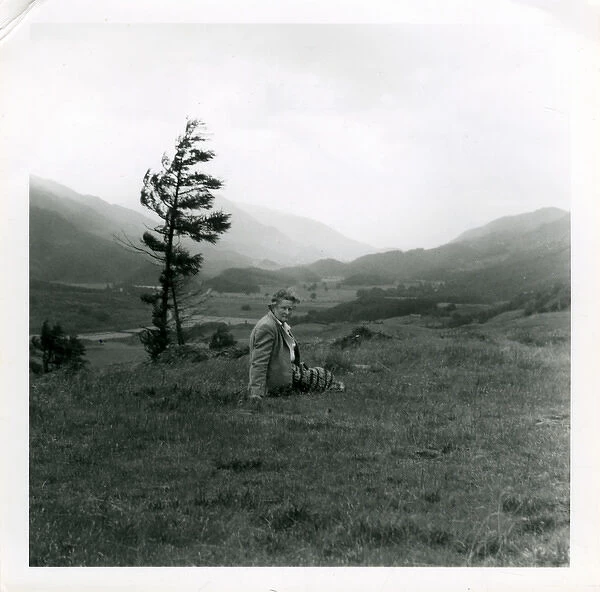 Weary Hiker, Comrie, Perthshire