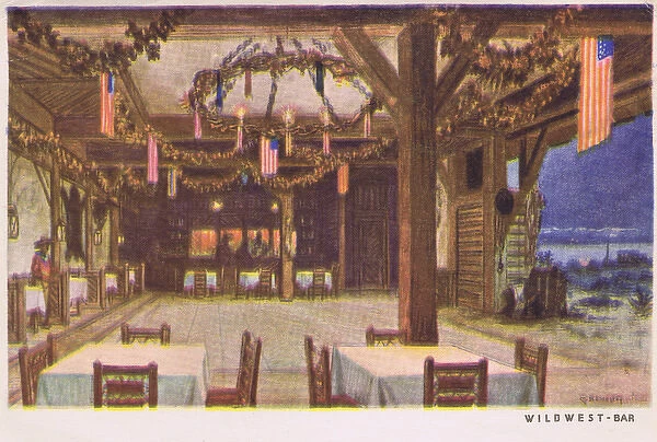 The Wild West bar in Haus Vaterland, Berlin, 1920s