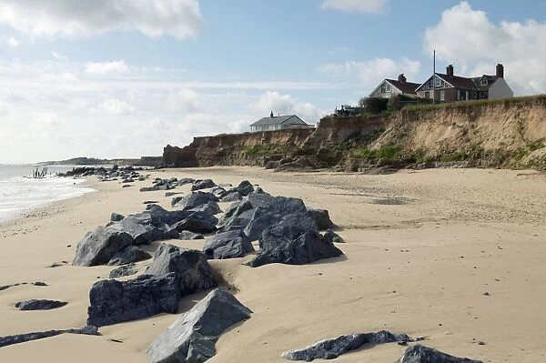 Coastal erosion, Norfolk