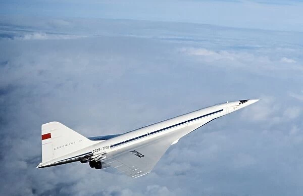 Tupolev Tu-144, first supersonic airliner