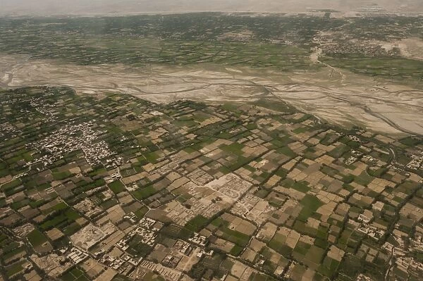 Afghanistan landscape from the Herat-Kabul flight, Afghanistan, Asia