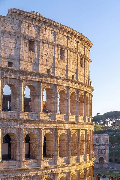 Italy, Lazio, Rome, Colosseum