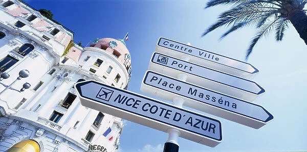 20013742. FRANCE Provence-Cote d Azur Nice Promenade des Anglais