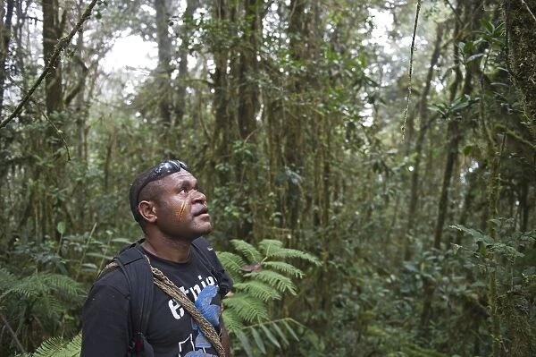 Alus a guide at Makara Lodge Tari Papua New Guinea