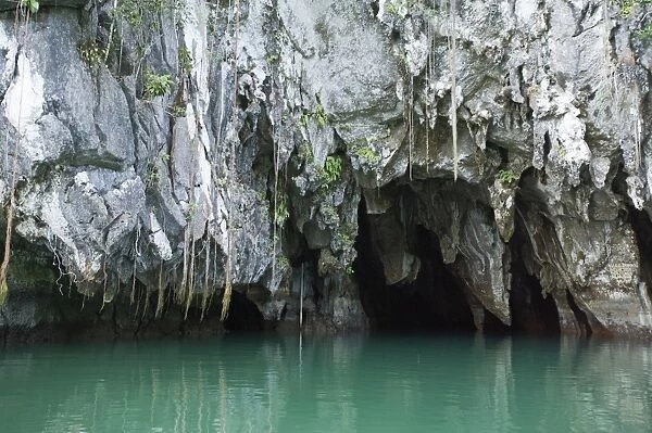Entrance to the cave at Puerto Princesa Subterranean River National Park on Palawan