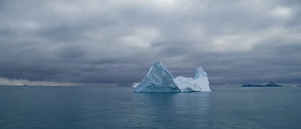 Iceberg on the south west side of South Georgia with Annekov Island in background