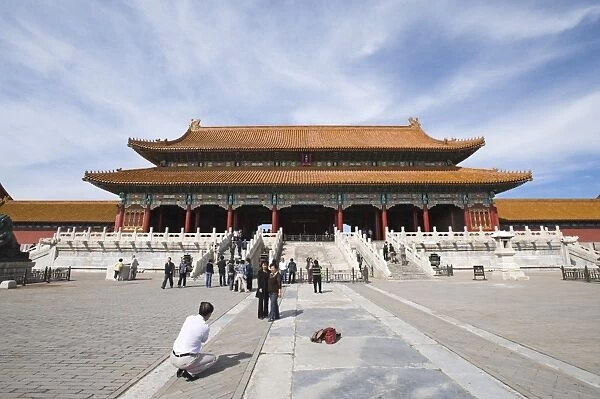 Inside the Forbidden City Beijing China