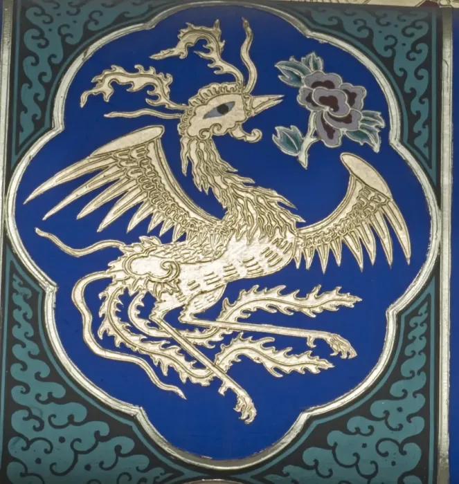 Framed Print : Phoenix in gold leaf on Temple of Heaven Beijing China Framed Print : Phoenix in gold leaf on Temple of Heaven Beijing China
