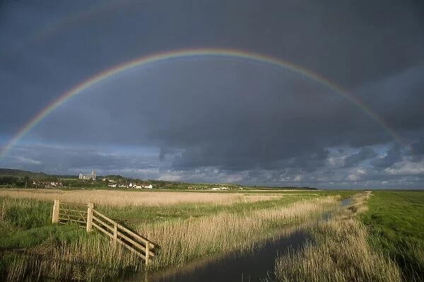 Rainbow over Salthouse North Norfolk May