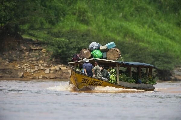 River Taxi Tambopata Amazon Peru