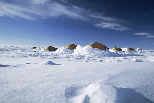 Tented camp at Patriot Hills, Antarctica