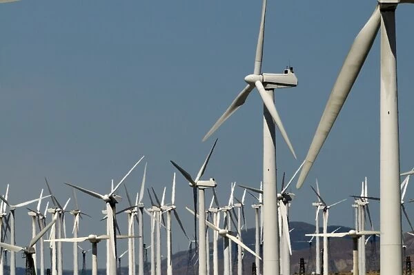 Wind Farm near San Diego California USA