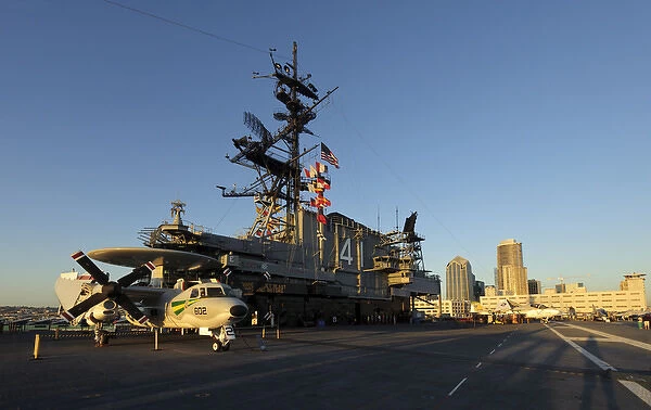 USA, California, San Diego. The US Midway in Seattle is now a museum and event venue