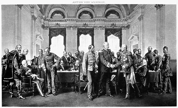 CONGRESS OF BERLIN, 1878. The Congress of Berlin, 1878. Prince Aleksandr Gorchakov of Russia