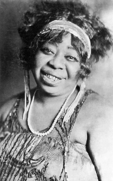 GERTRUDE MA RAINEY (1886-1939). American singer. Photographed c1923
