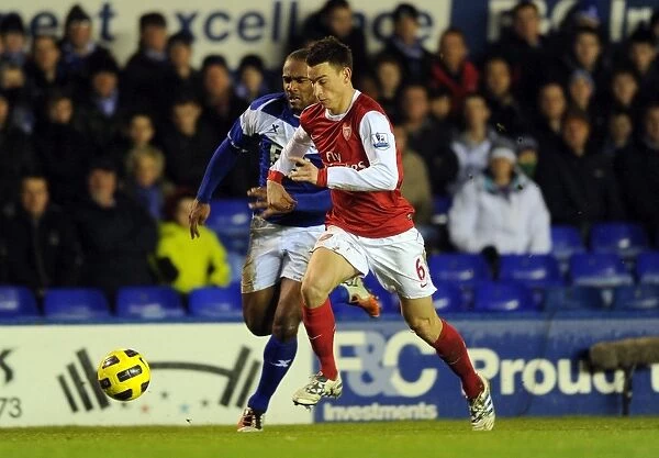 Laurent Koscielny (Arsenal) Cameron Jerome (Birmingham). Birmingham City 0: 3 Arsenal