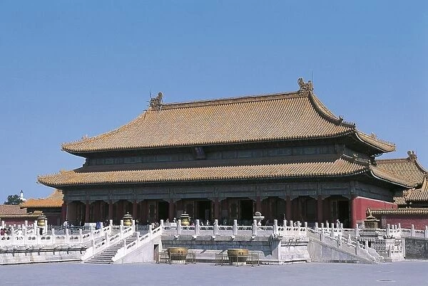 China, Beijing, Forbidden City (Gu Gong), Imperial Palace, 15th century