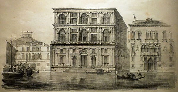 Illustration of the Palazzo Grimani