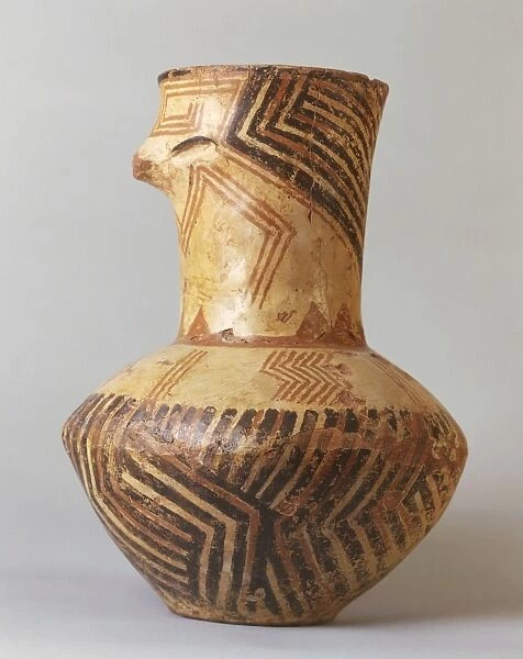 Neolithic terracotta anthropomorphic vase from Gradesnica, Bulgaria
