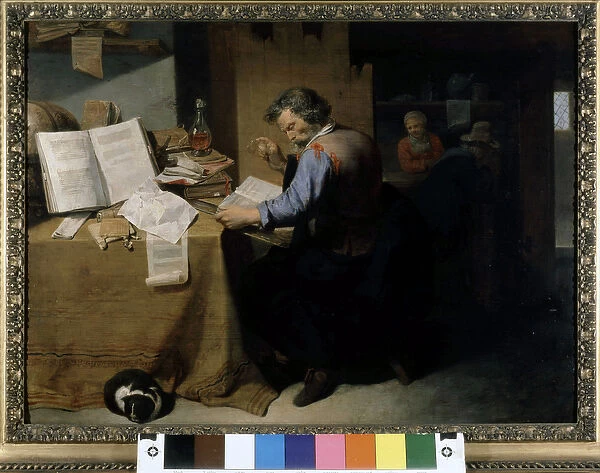 The Alchemist, painting by David Ryckaert the young