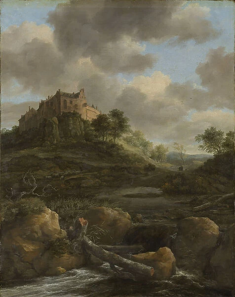Bentheim Castle, 1650-82 (oil on canvas)