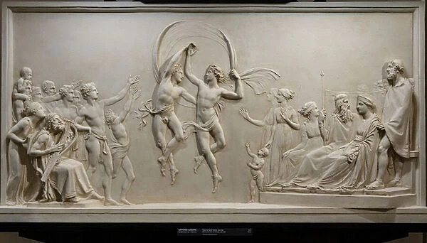 Dance of Alcinous Children, 1790-02 (plaster)