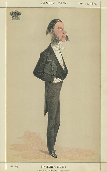 The Earl of Cork and Orrey (colour litho)
