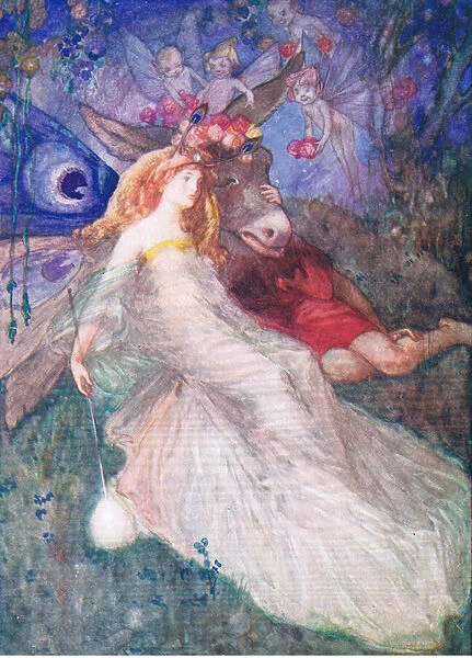 Bottom and the Fairy Queen (A Midsummer Nights Dream)