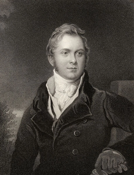 Frederick John Robinson, 1st Earl of Ripon, engraved by J