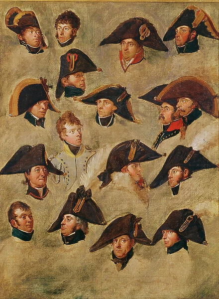 Generals of the Camp de Boulogne (oil on canvas)