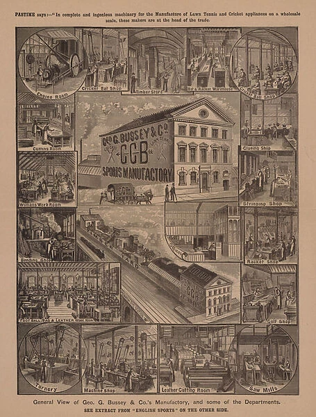 George G Bussey & Cos Manufactory (engraving)