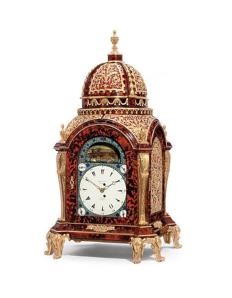 George III quarter chiming musical organ clock for the Turkish market, c
