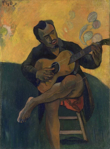 The Guitarist, 1894 (oil on canvas)