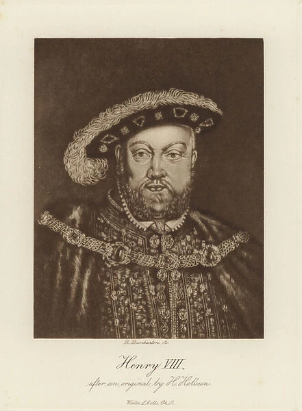 Henry VIII (litho)