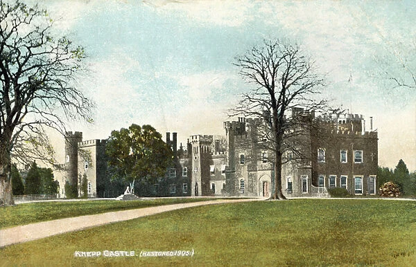 Knepp Castle, West Sussex (colour photo)