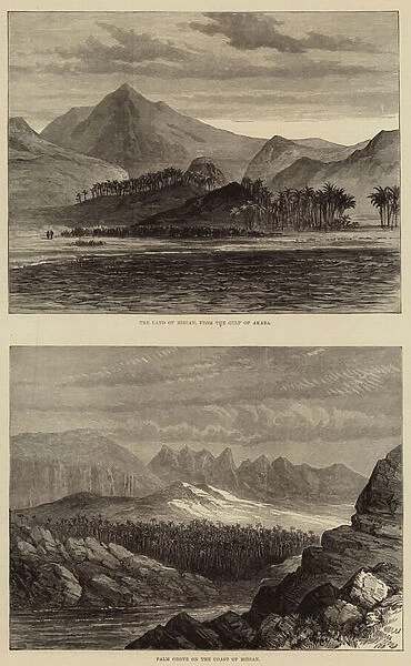 The Land of Midian (engraving)