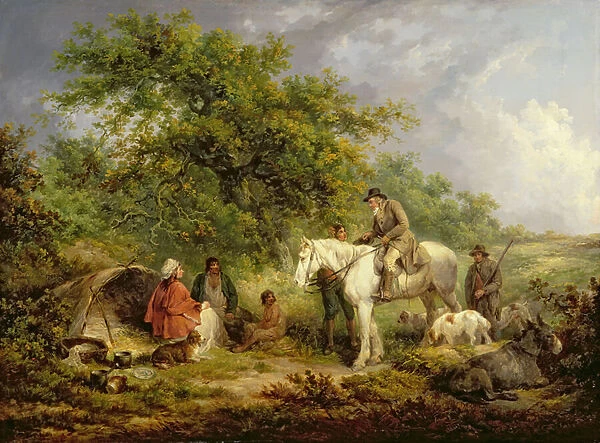Morning, or the Benevolent Sportsman, 1792 (oil on canvas)