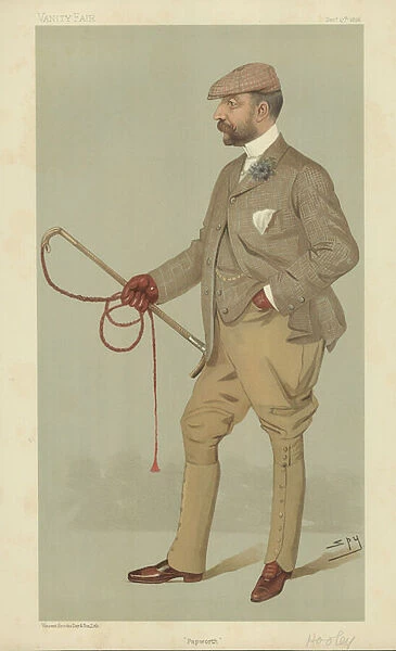 Mr Ernest Terah Hooley (colour litho)