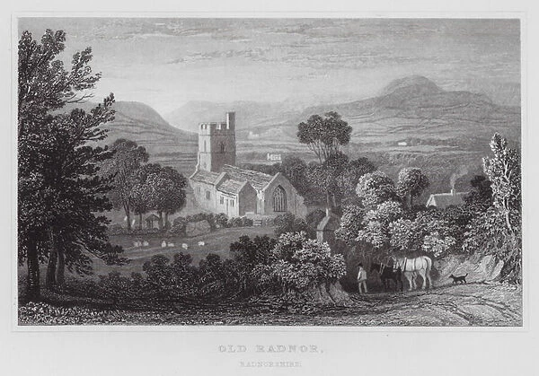 Old Radnor, Radnorshire (engraving)