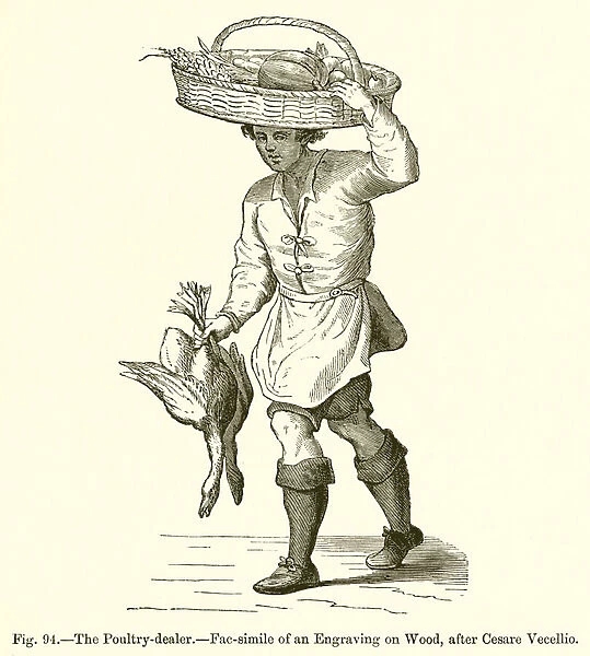 The Poultry-dealer (engraving)
