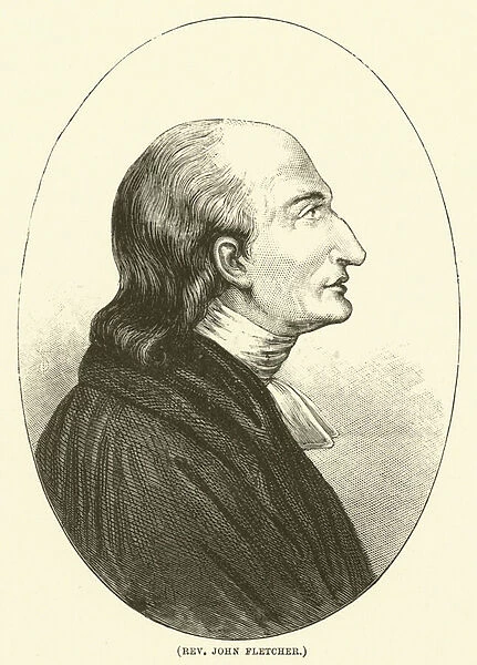 Reverend John Fletcher (engraving)
