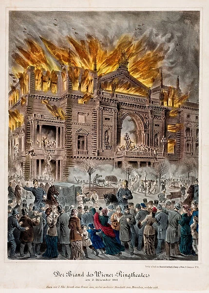 The Ringtheater fire in Vienna on December 8, 1881