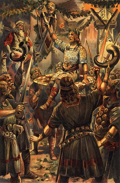 Sigmund the Viking (chromolitho)