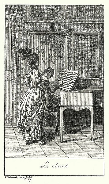 Singing (engraving)