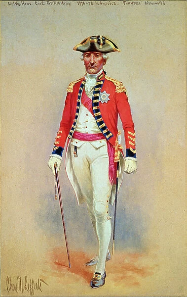 Sir William Howe, Commander in Chief of the British Army (1776-78
