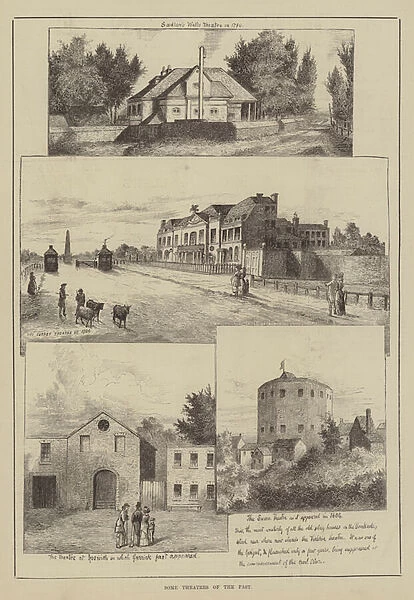 Some Theatres of the Past (engraving)