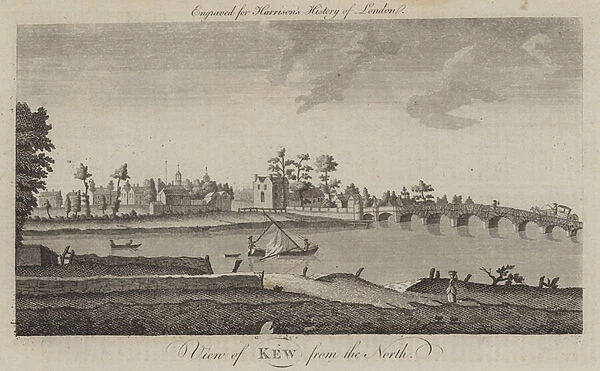 A View of Kew from the North (engraving)