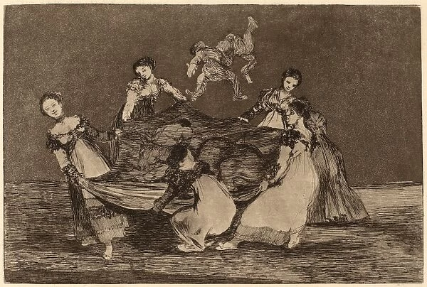 Francisco de Goya, Disparate femenino (Feminine Folly), Spanish, 1746 - 1828, in
