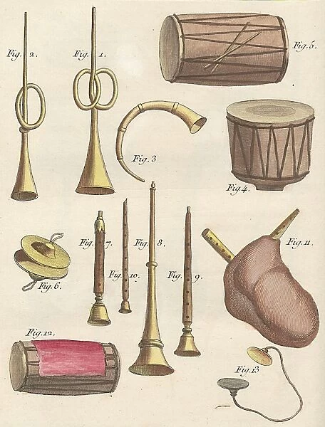 Indian Instruments Various indian musical instruments - trumpets